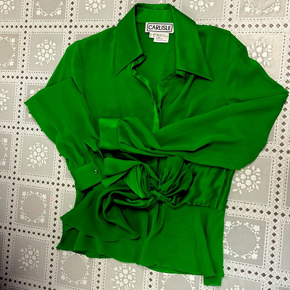 Carlisle 100% Silk Blouse